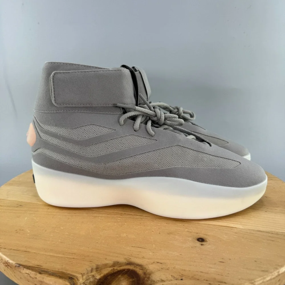 Fear Of God x Adidas Athletics II Basketball‎ Mens Size 13 Shoes Putty Beige NEW